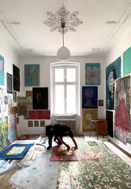 Cihangir Studio, Istanbul, Turkey, 2021-Assif Assefi